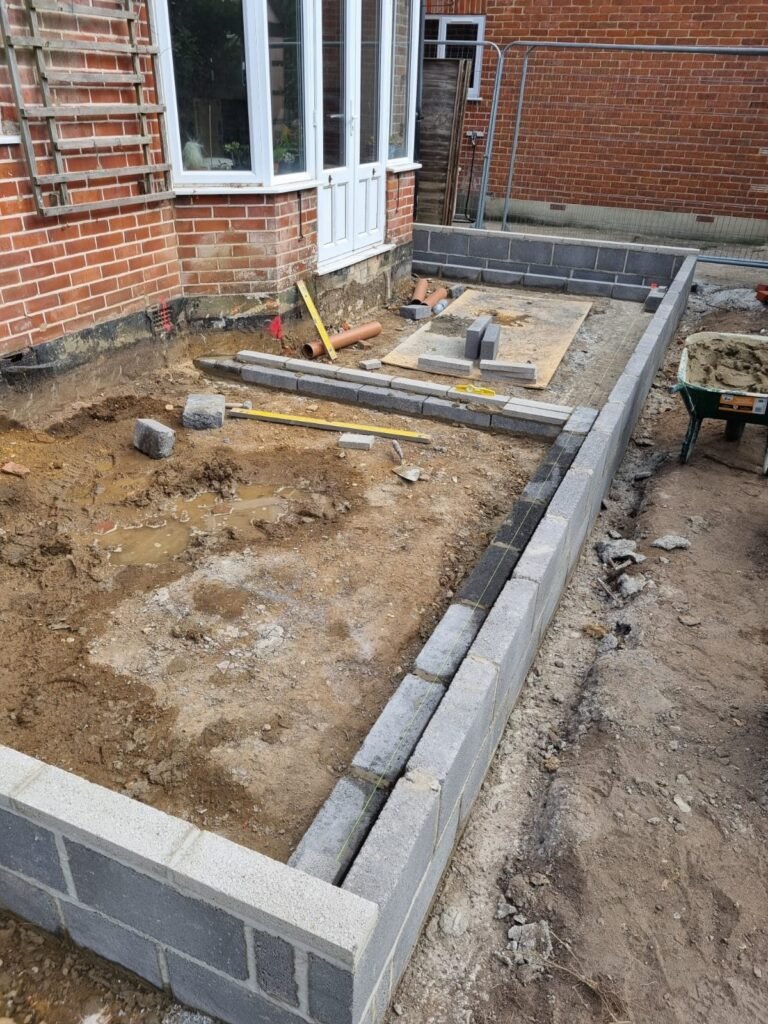Kitchen extension and full remodel, Dorset