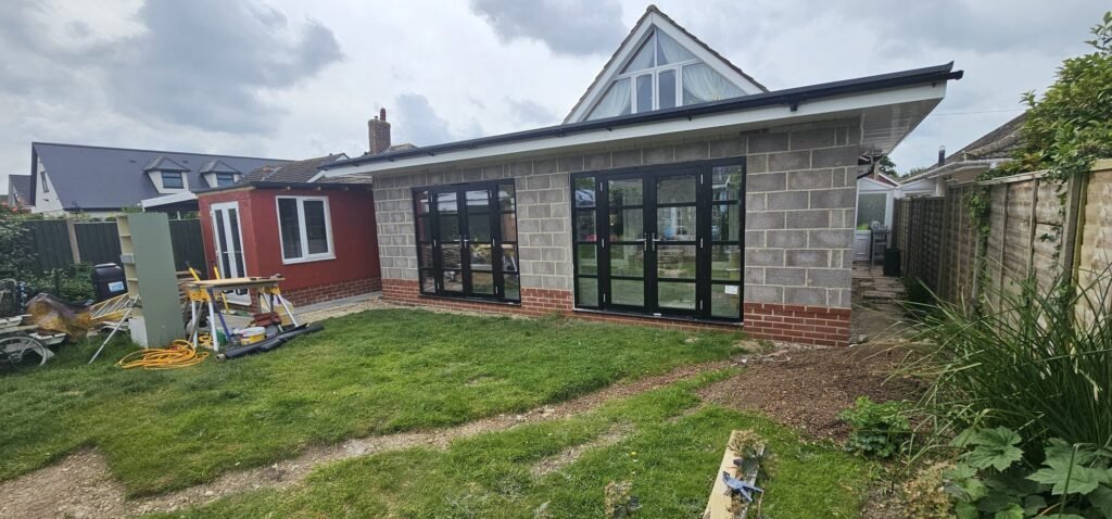 Rear extension and internal remodel — Roof on