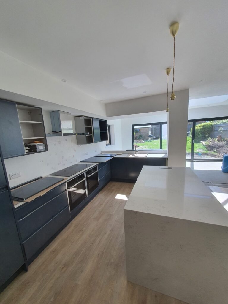 Rear kitchen extension, Dorset